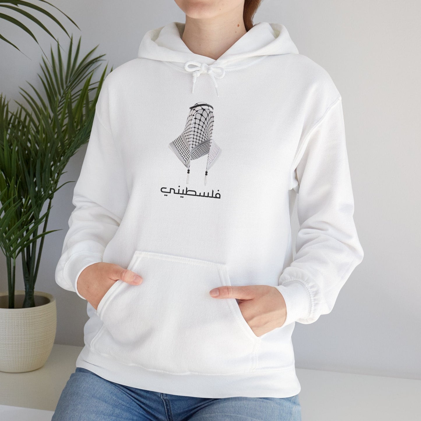 Printify Hoodies Palestinian Kofeyeh Hoodie