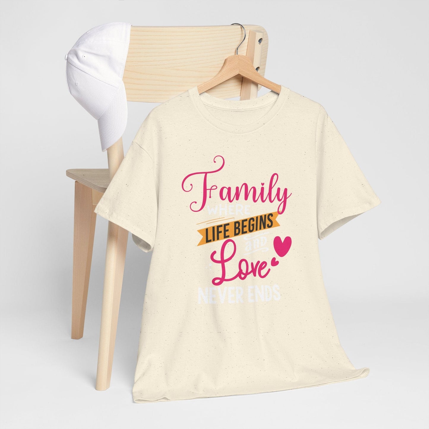 Ink and Charms Designs T-Shirt Family Love Unisex Tee