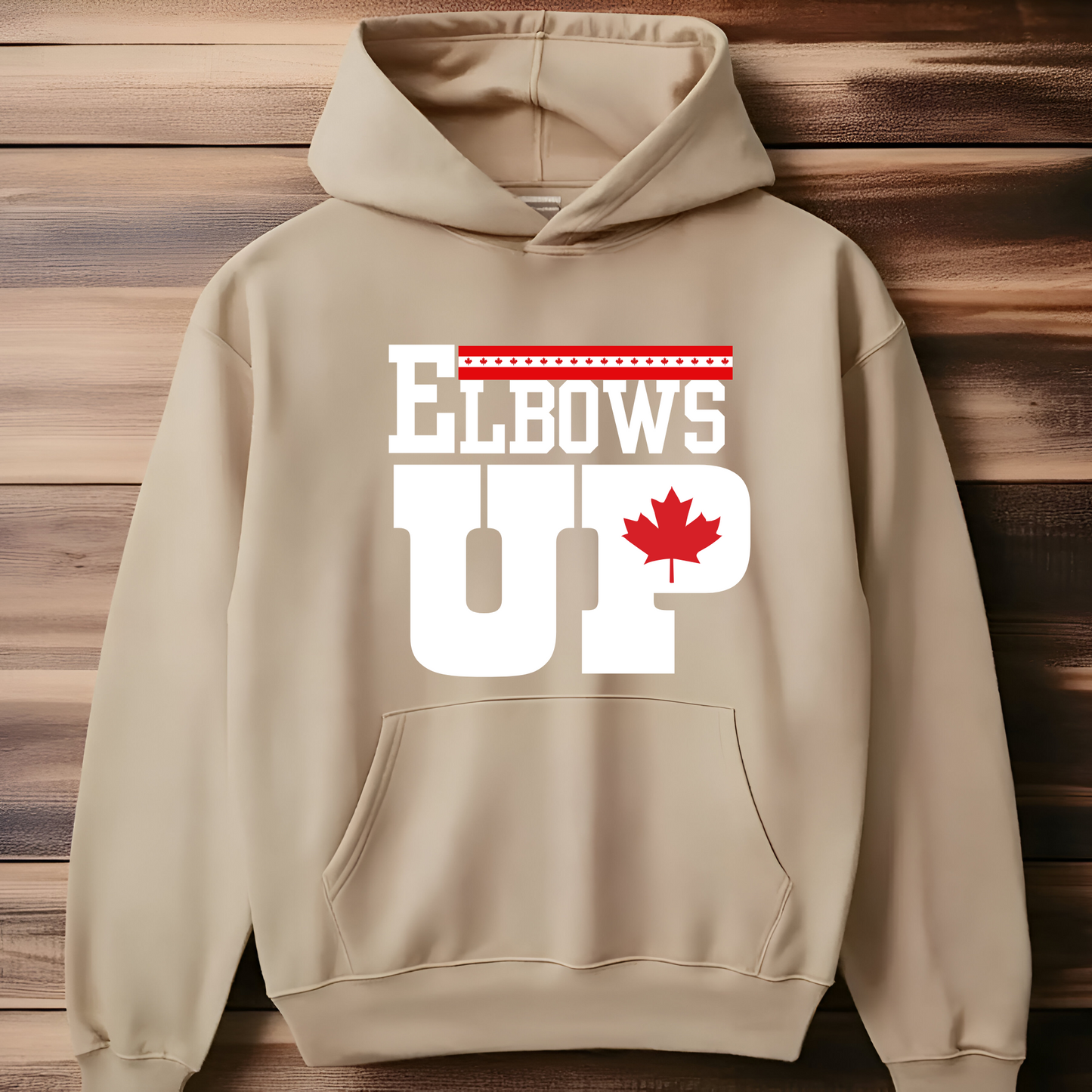 "ELBOWS UP" Apparel Collection: Wear Your Canadian Pride with Strength!