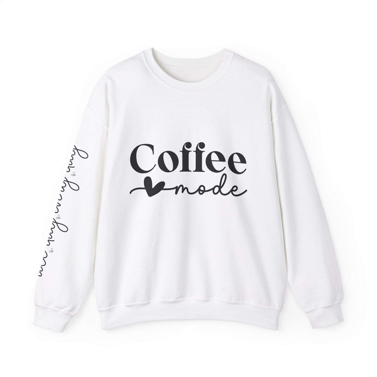 Coffee Mode Heavy Blend Crewneck Sweatshirt