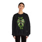 Grinch bow sweatshirt