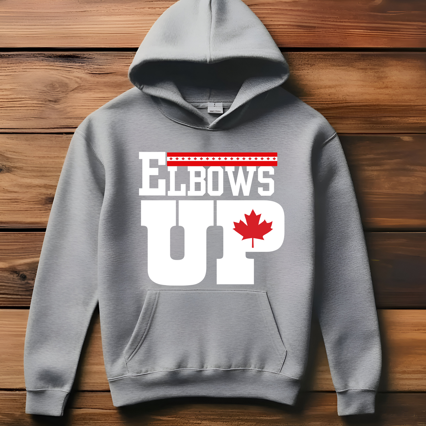 "ELBOWS UP" Apparel Collection: Wear Your Canadian Pride with Strength!