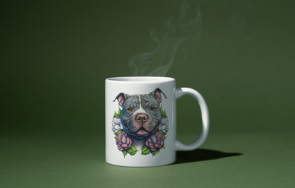 🐶🌸 Paws &amp; Petals Perfection! 🌸🐶-Mug