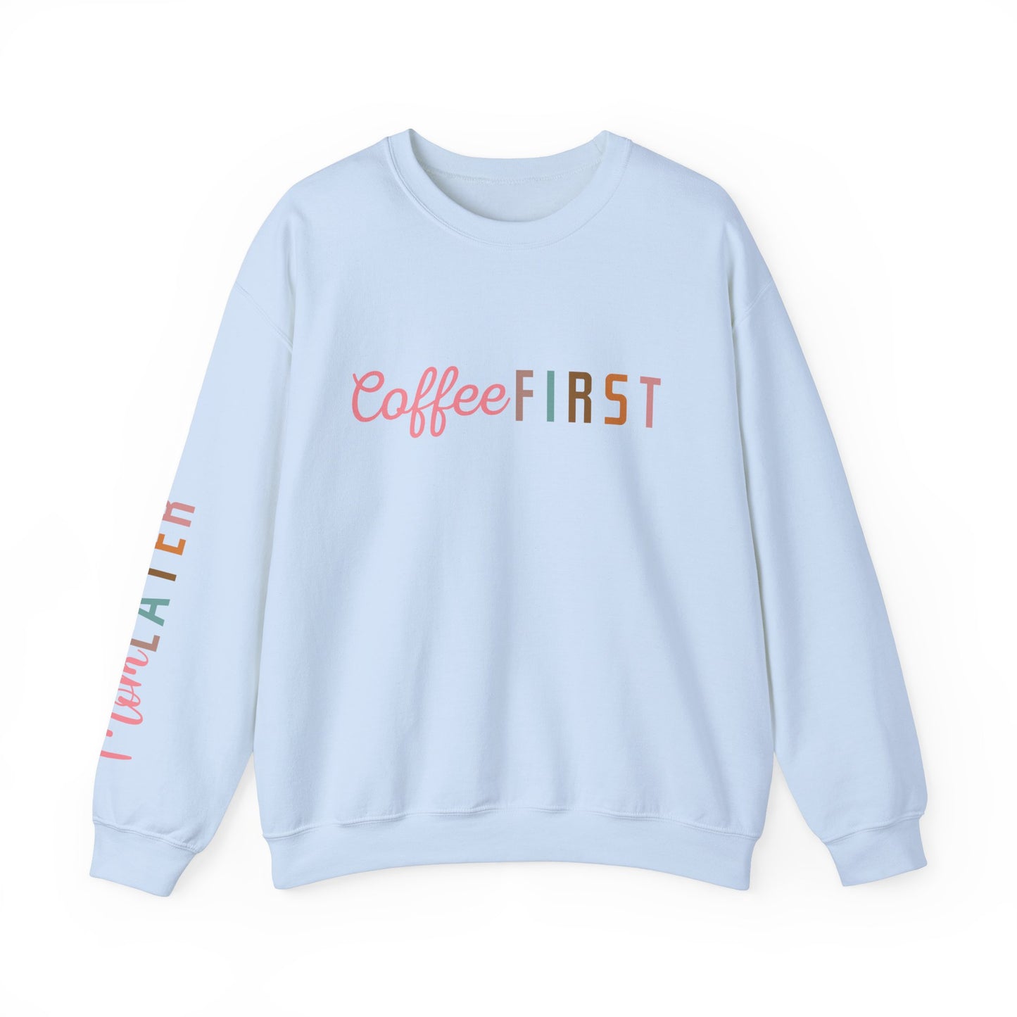 Coffee Mode Heavy Blend Crewneck Sweatshirt