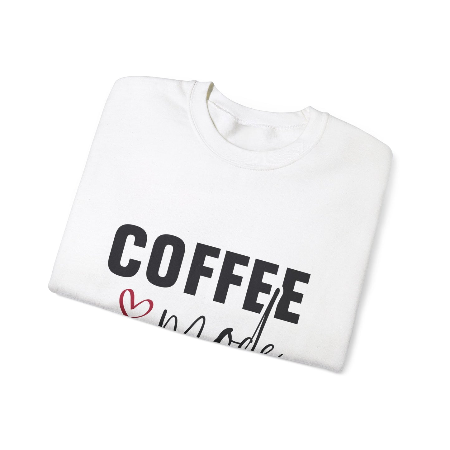 Coffee Mode Heavy Blend Crewneck Sweatshirt