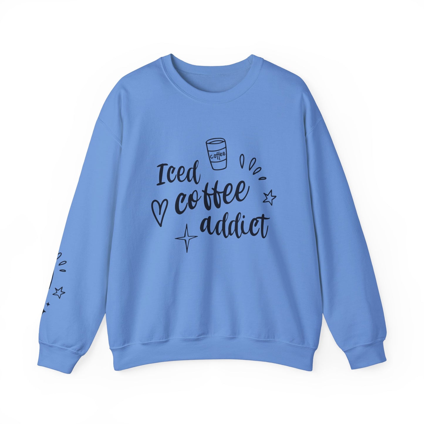 Iced Coffee Addict Heavy Blend Crewneck Sweatshirt