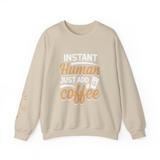 Coffee Mode Heavy Blend Crewneck Sweatshirt