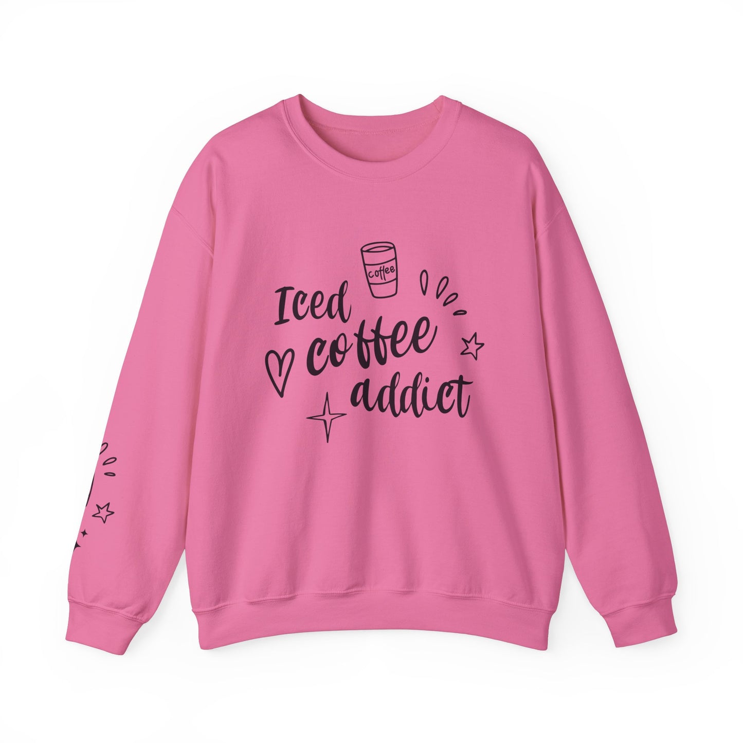 Iced Coffee Addict Heavy Blend Crewneck Sweatshirt