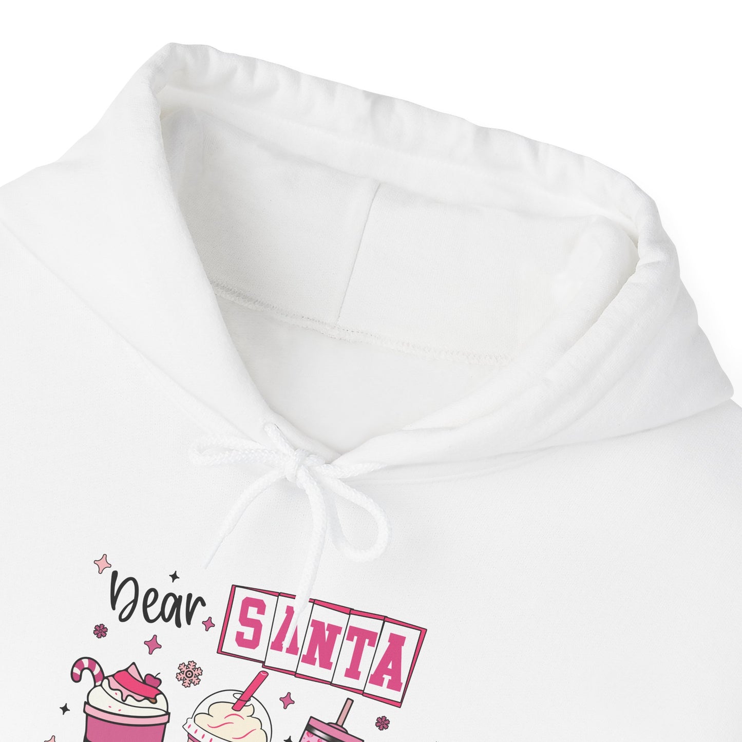 Coffee Lover Hoodie - Dear Santa Just Bring Coffee