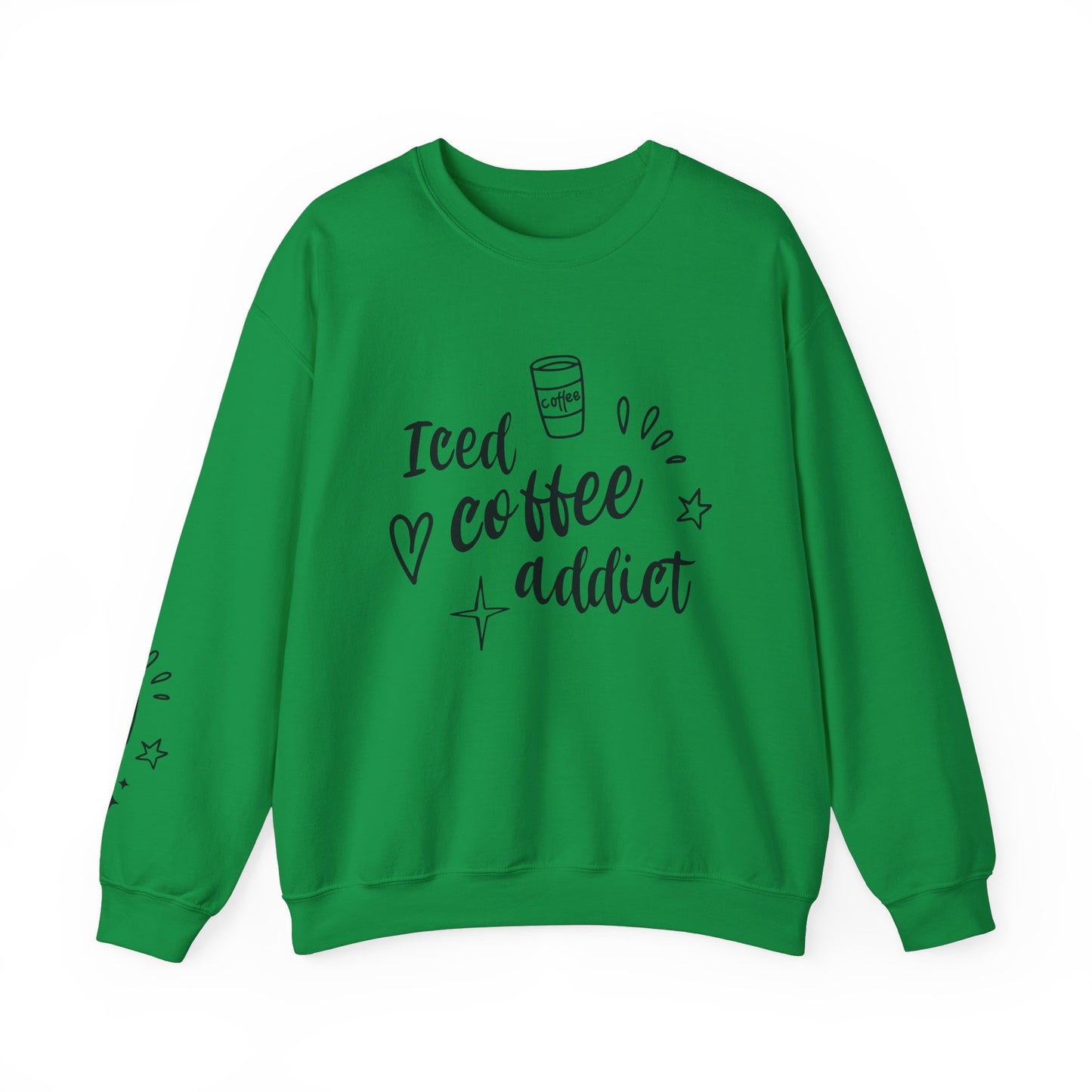 Iced Coffee Addict Heavy Blend Crewneck Sweatshirt