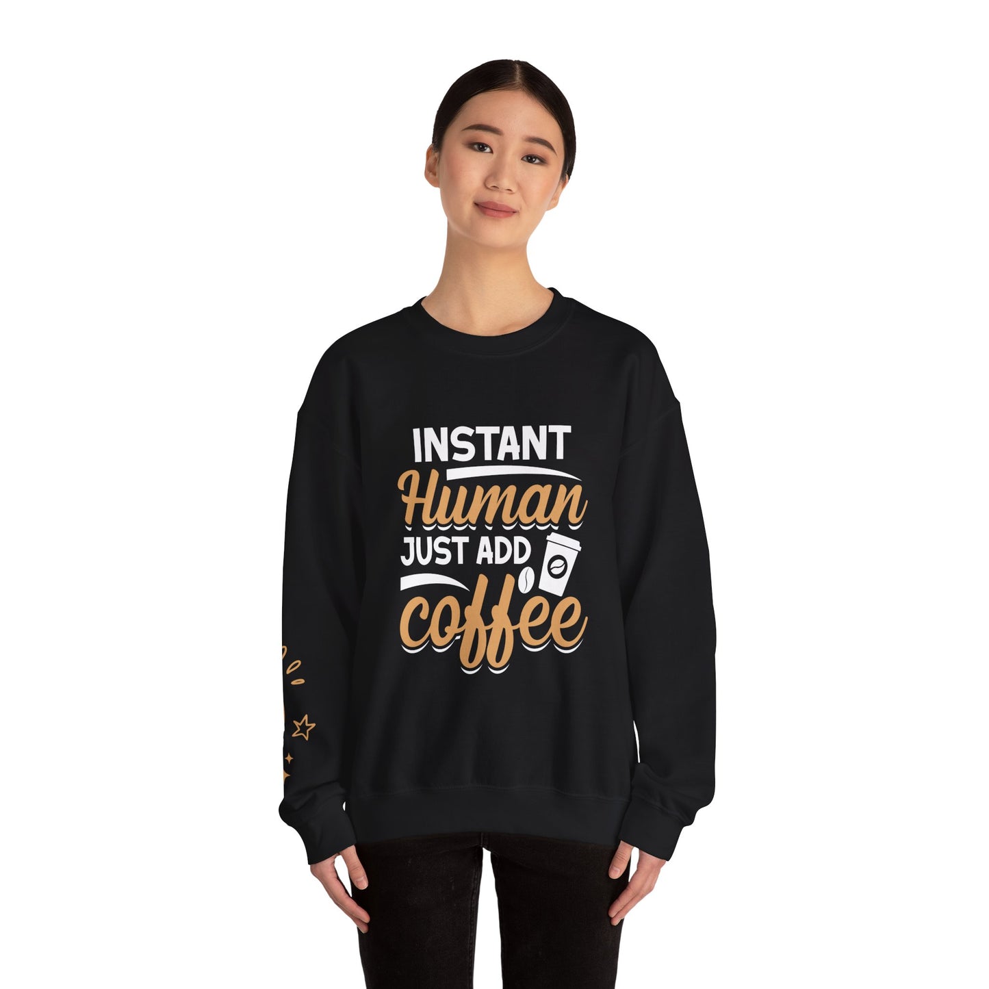 Coffee Mode Heavy Blend Crewneck Sweatshirt