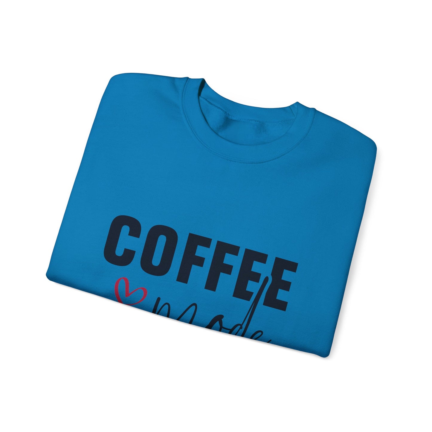 Coffee Mode Heavy Blend Crewneck Sweatshirt