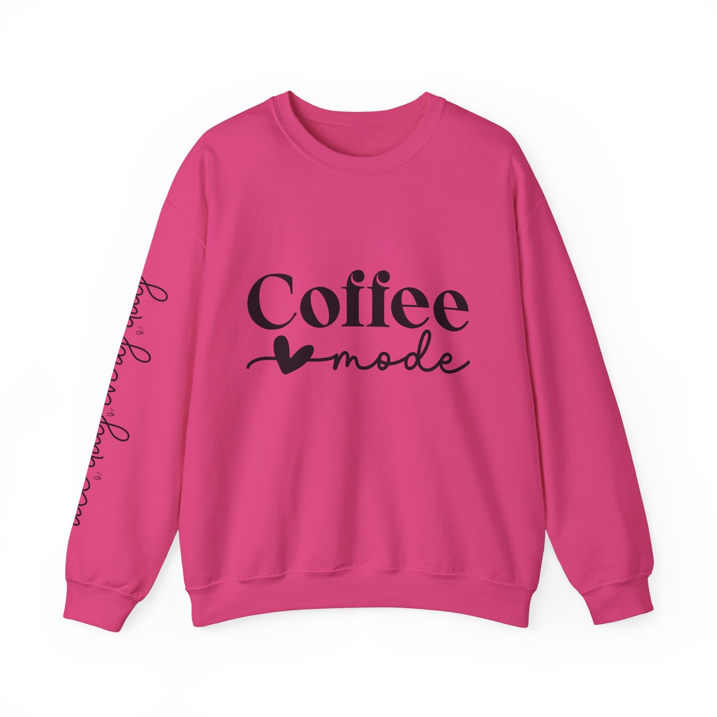 Coffee Mode Heavy Blend Crewneck Sweatshirt