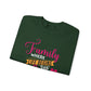 Heavy Blend™ Crewneck Sweatshirt  features family love