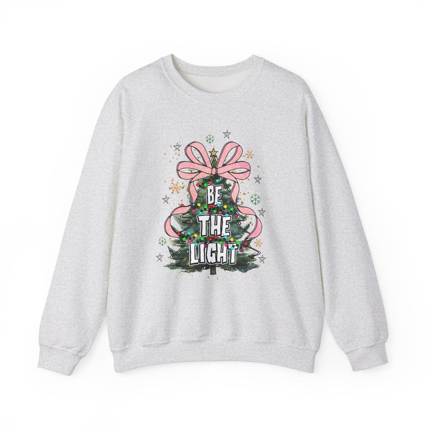 Christmas Tree Bow Crewneck Sweatshirt