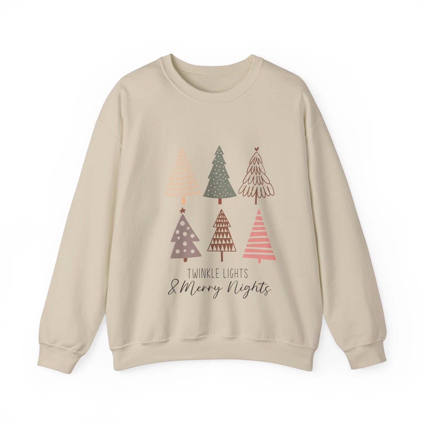 Pastel color Christmas Unisex Sweatshirt