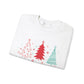 Christmas Joy Unisex Sweatshirt with Sleeve Print