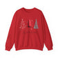 Christmas Joy Unisex Sweatshirt with Sleeve Print