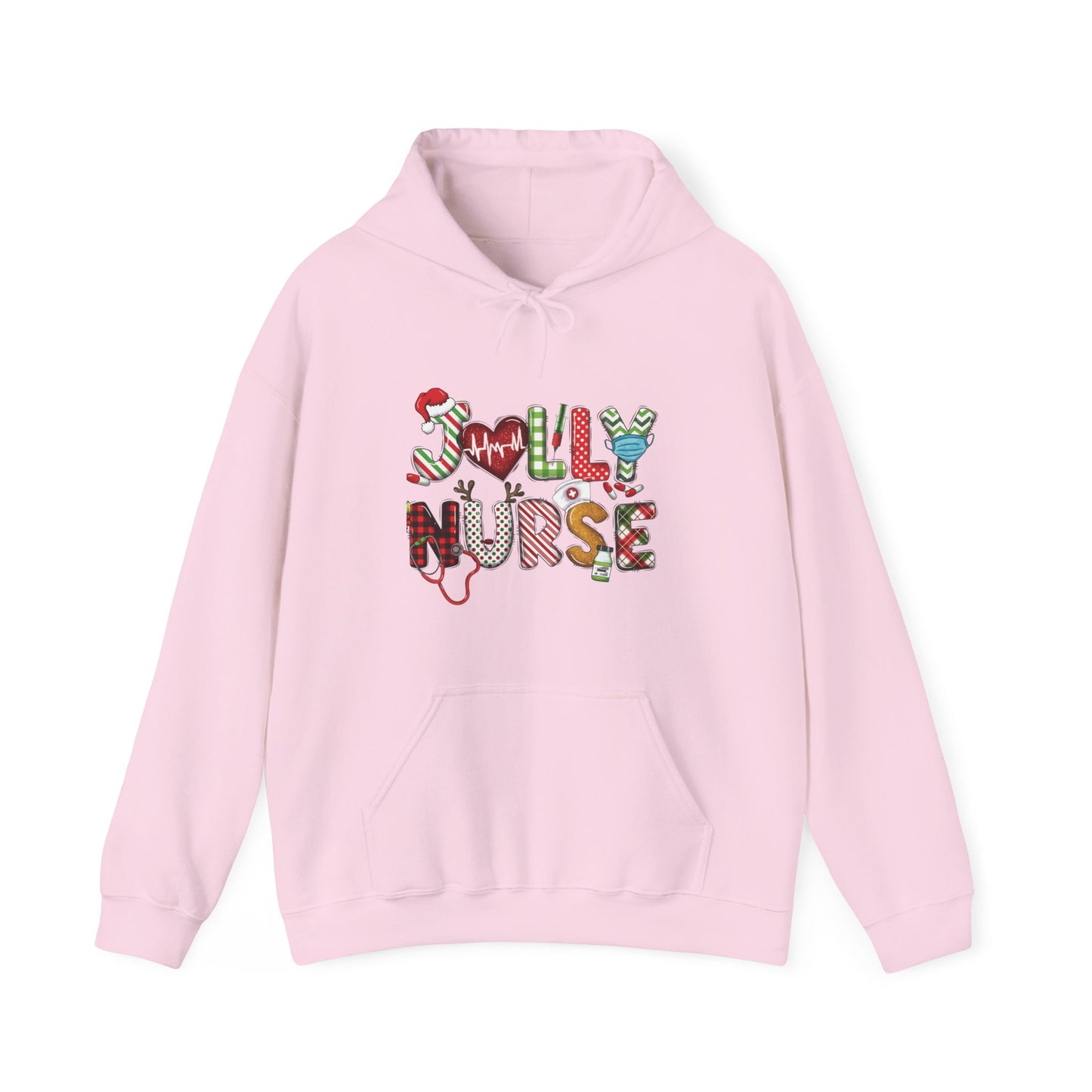 Christmas Jolly Nurse Hoodie