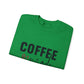 Coffee Mode Heavy Blend Crewneck Sweatshirt