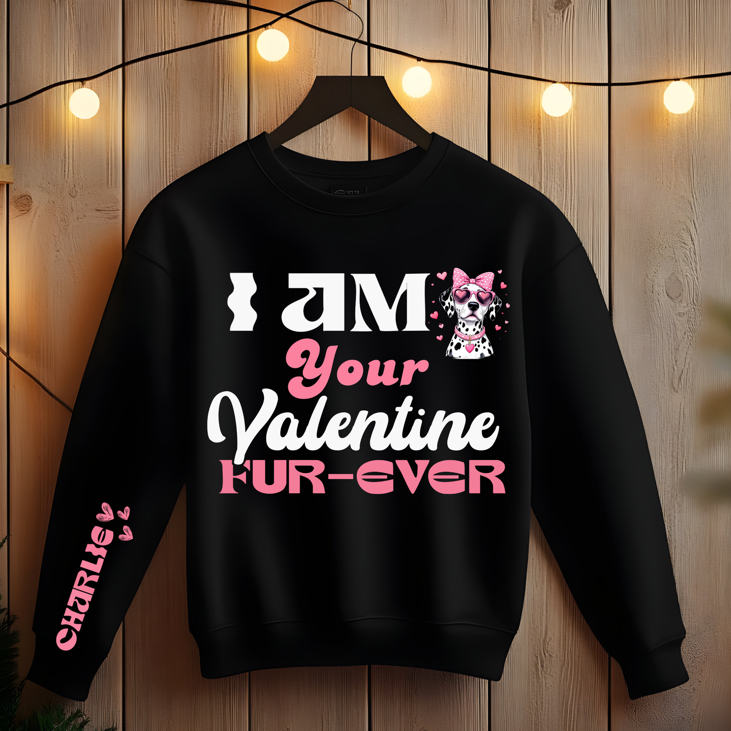 Valentines Dog Sweatshirt