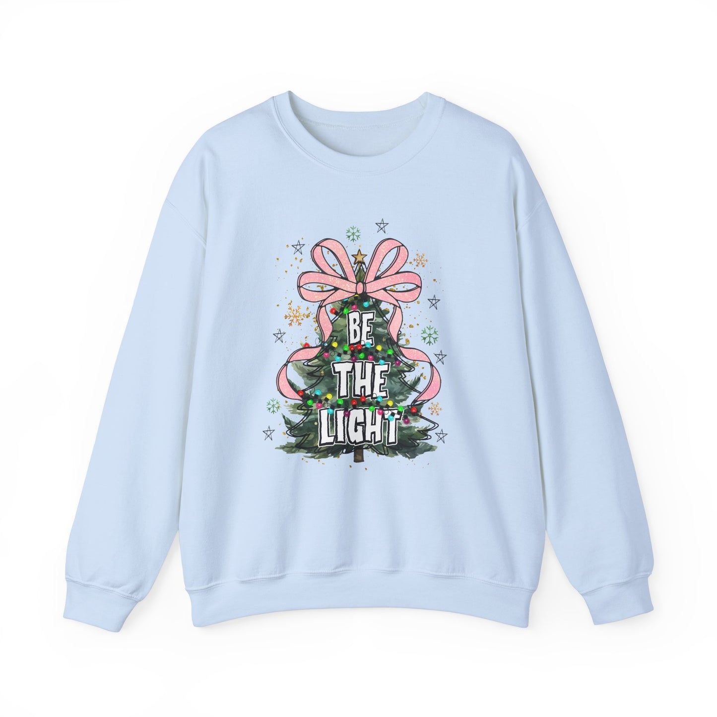 Christmas Tree Bow Crewneck Sweatshirt