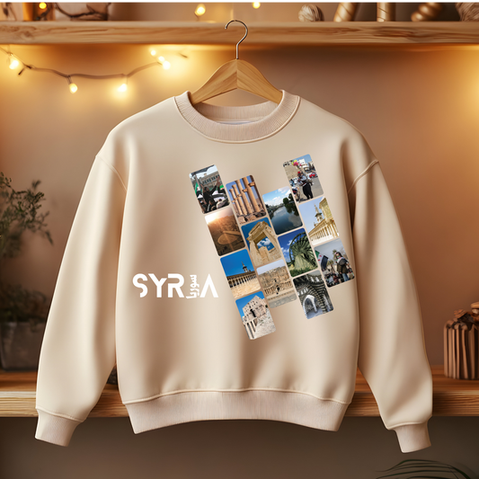 Copy of Crewneck Sweatshirt - Freedom and Syria Photos