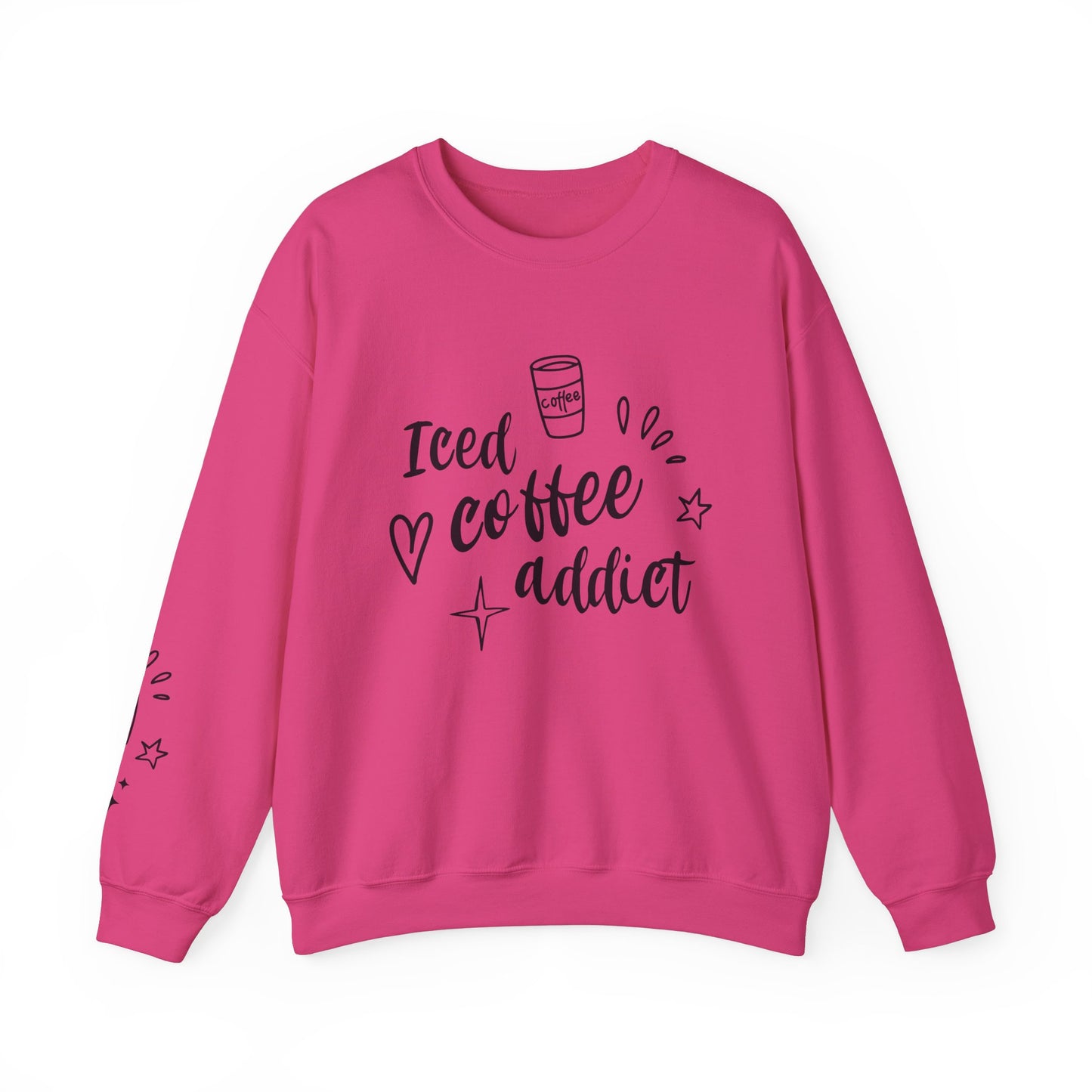 Iced Coffee Addict Heavy Blend Crewneck Sweatshirt