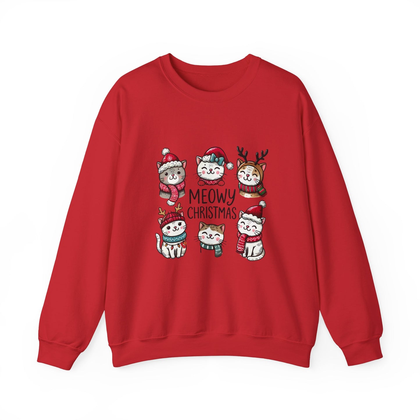 Meowy Christmas Sweatshirt