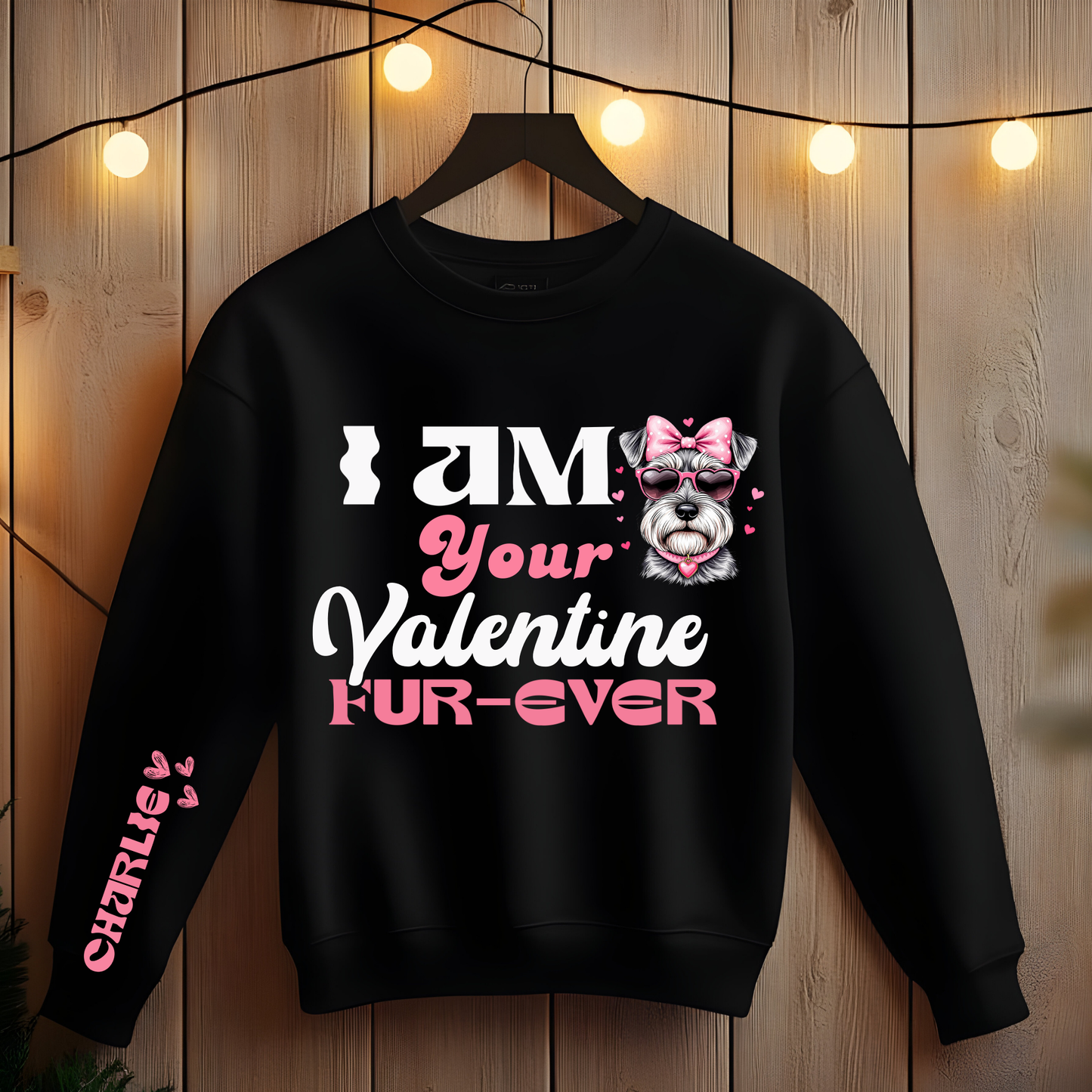 Valentines Dog Sweatshirt