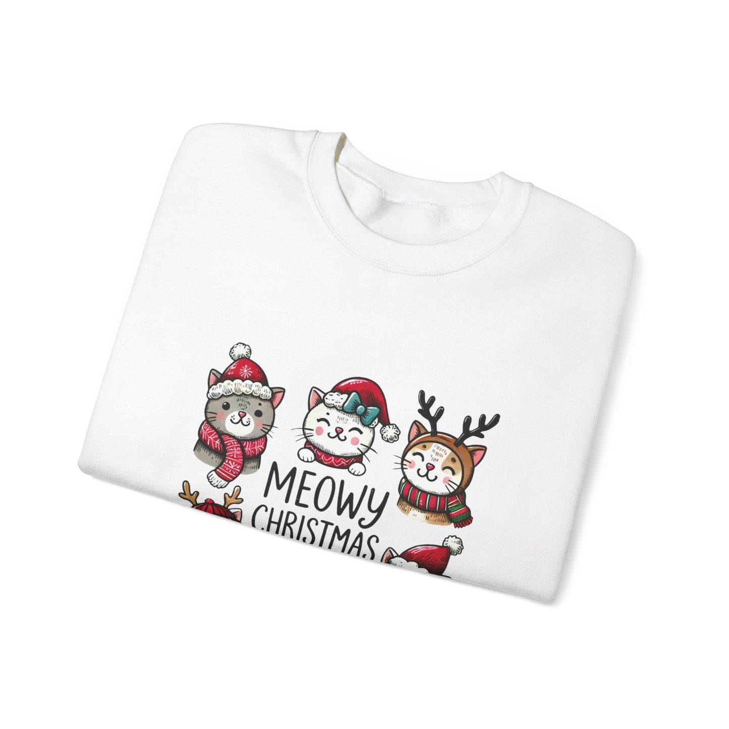 Meowy Christmas Sweatshirt