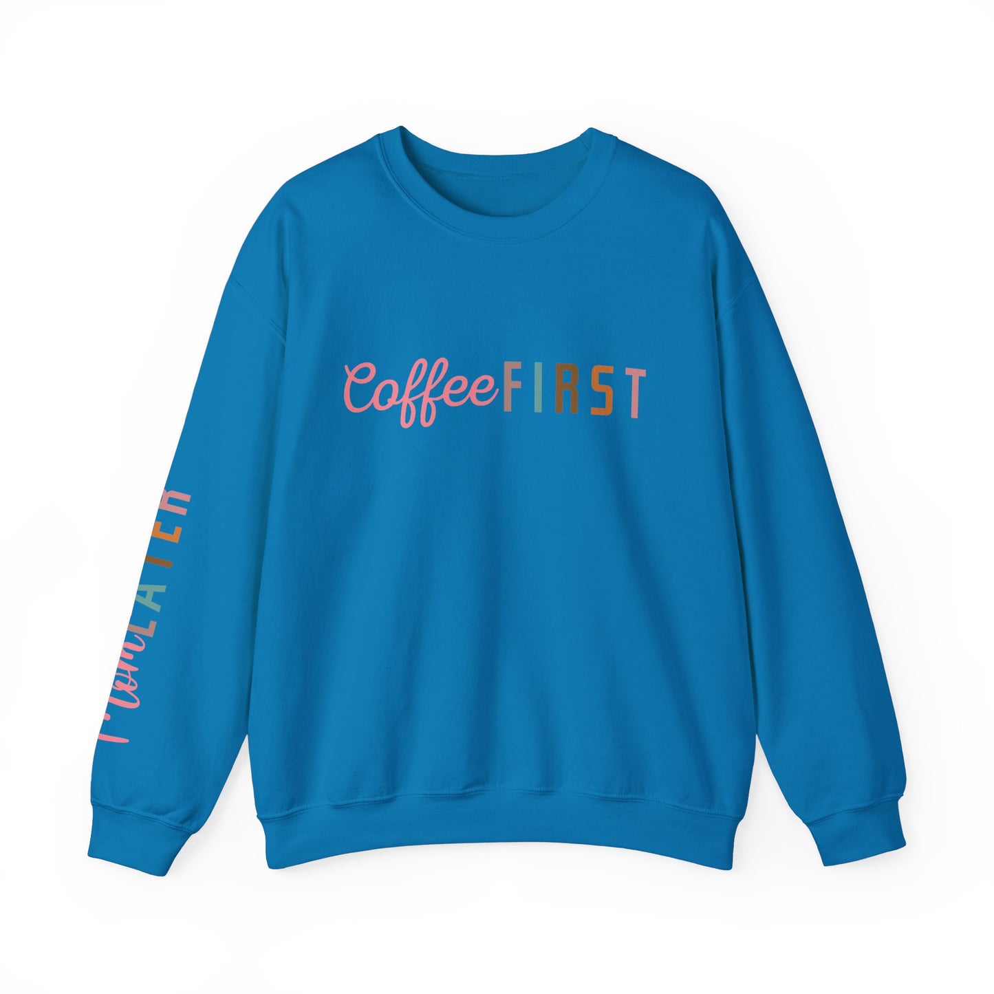 Coffee Mode Heavy Blend Crewneck Sweatshirt