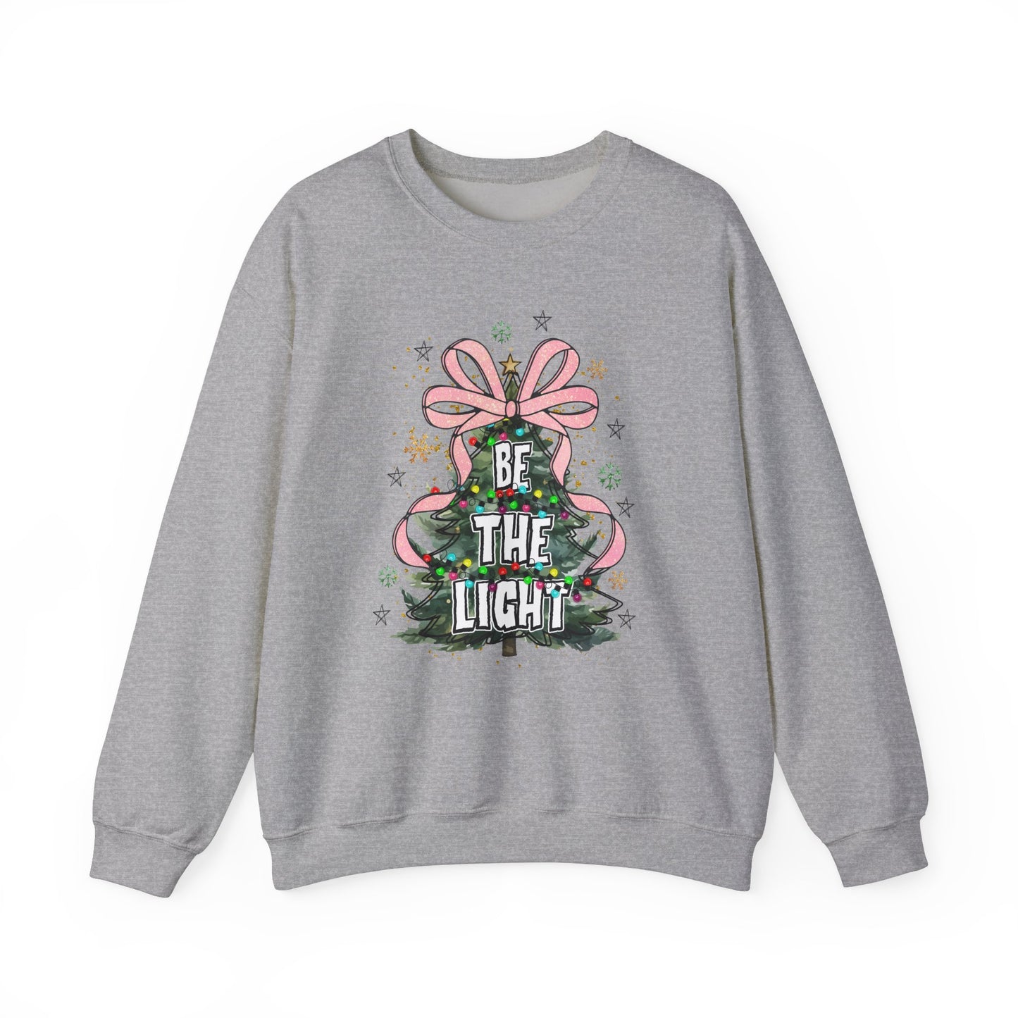 Christmas Tree Bow Crewneck Sweatshirt