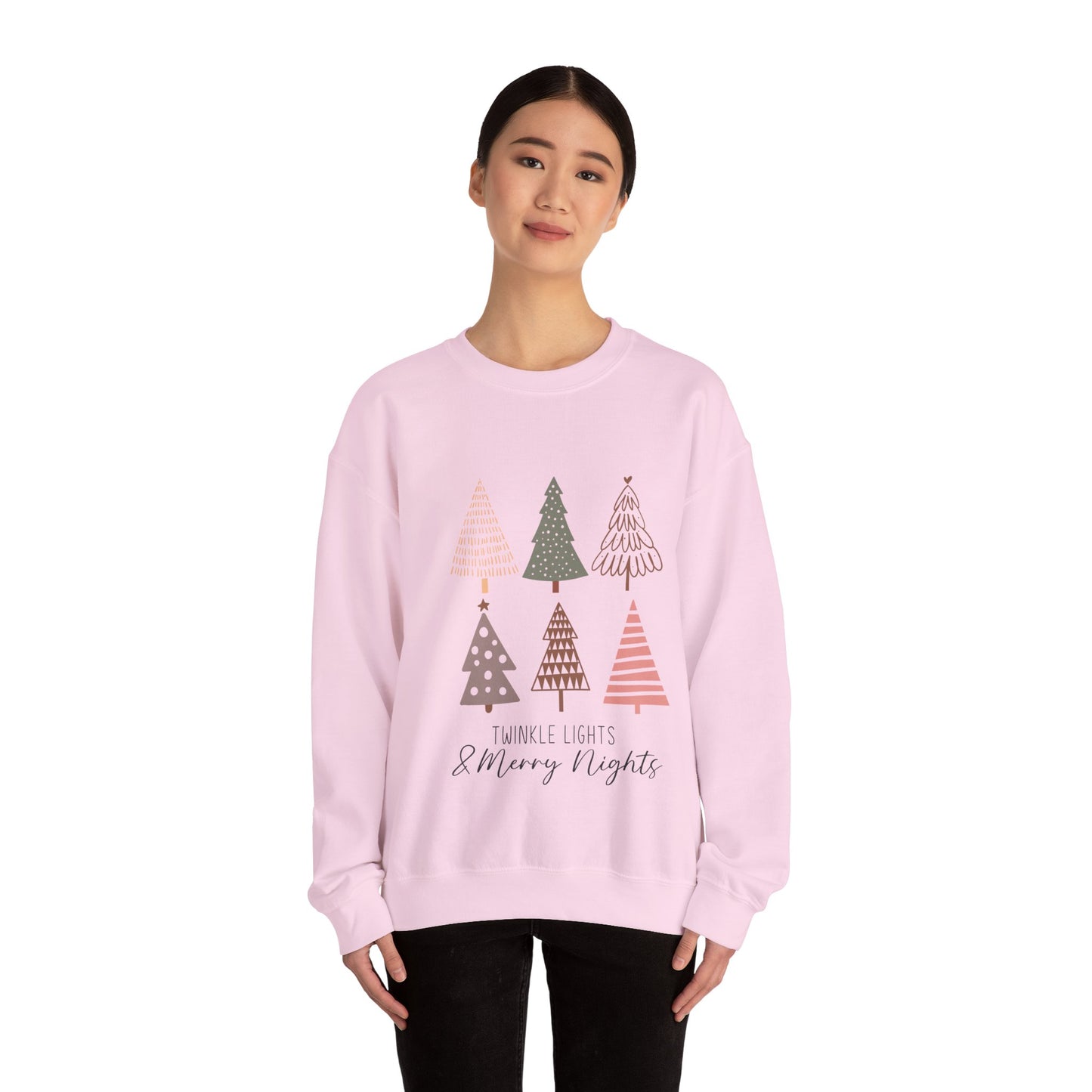 Pastel color Christmas Unisex Sweatshirt