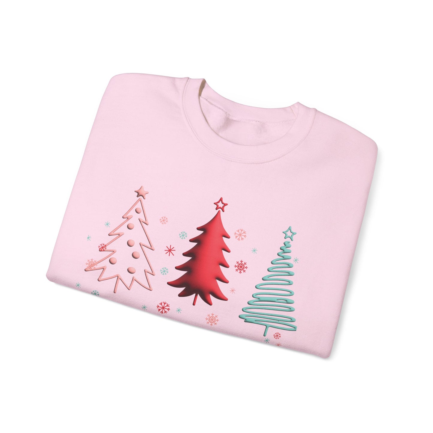 Christmas Joy Unisex Sweatshirt with Sleeve Print