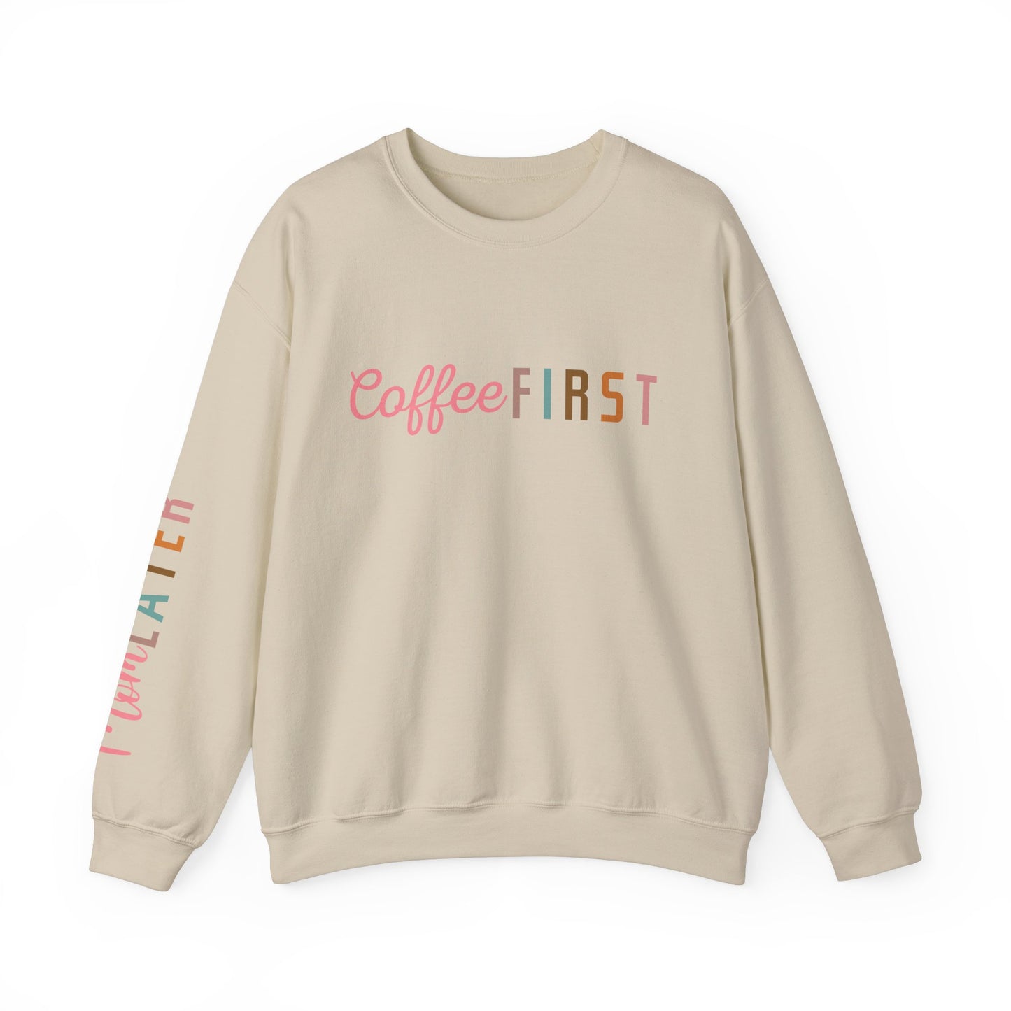 Coffee Mode Heavy Blend Crewneck Sweatshirt