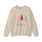 Christmas Joy Unisex Sweatshirt with Sleeve Print