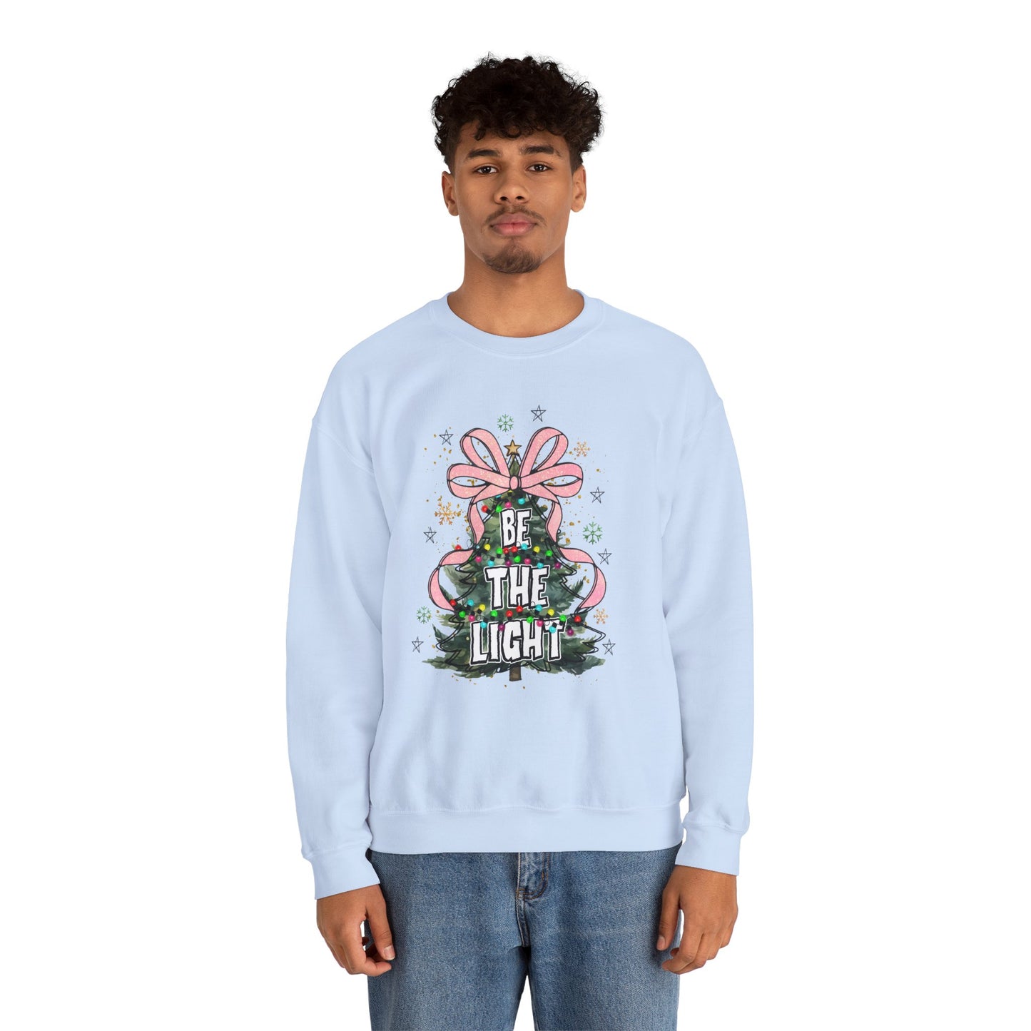 Christmas Tree Bow Crewneck Sweatshirt