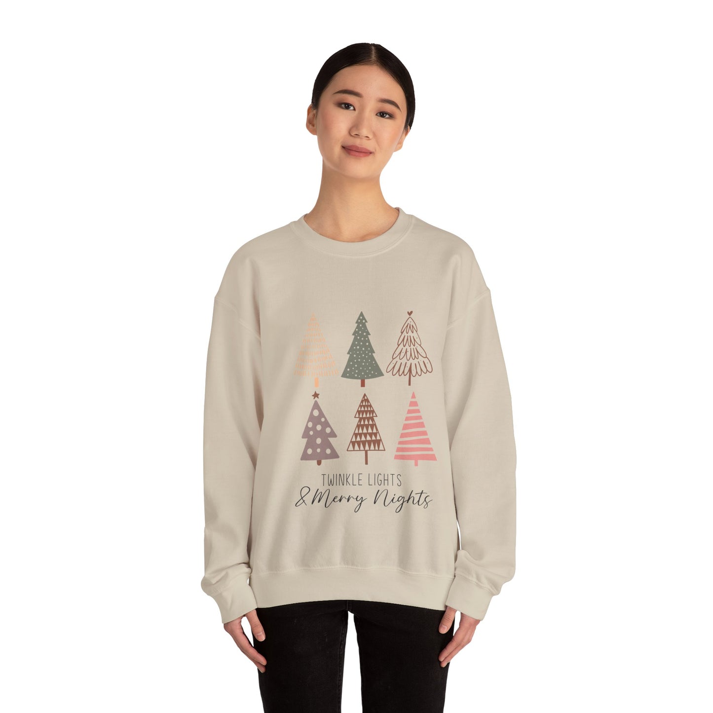 Pastel color Christmas Unisex Sweatshirt