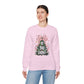 Christmas Tree Bow Crewneck Sweatshirt