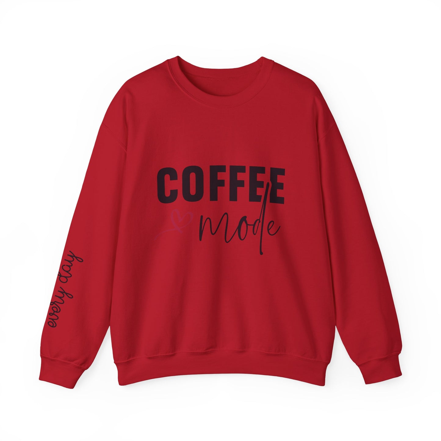 Coffee Mode Heavy Blend Crewneck Sweatshirt