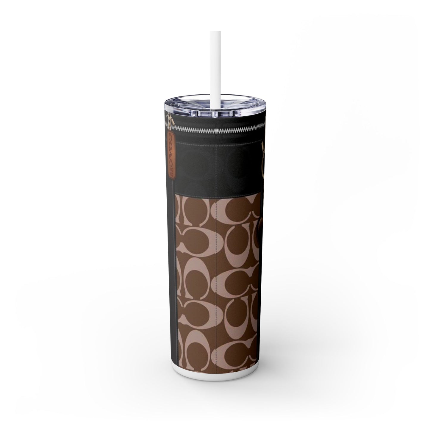 Sip in Style - Luxury 20oz Skinny Tumbler with Straw