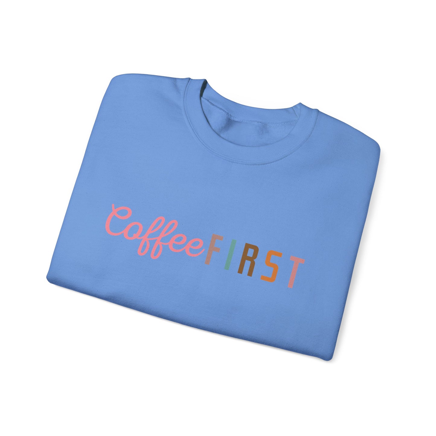 Coffee Mode Heavy Blend Crewneck Sweatshirt