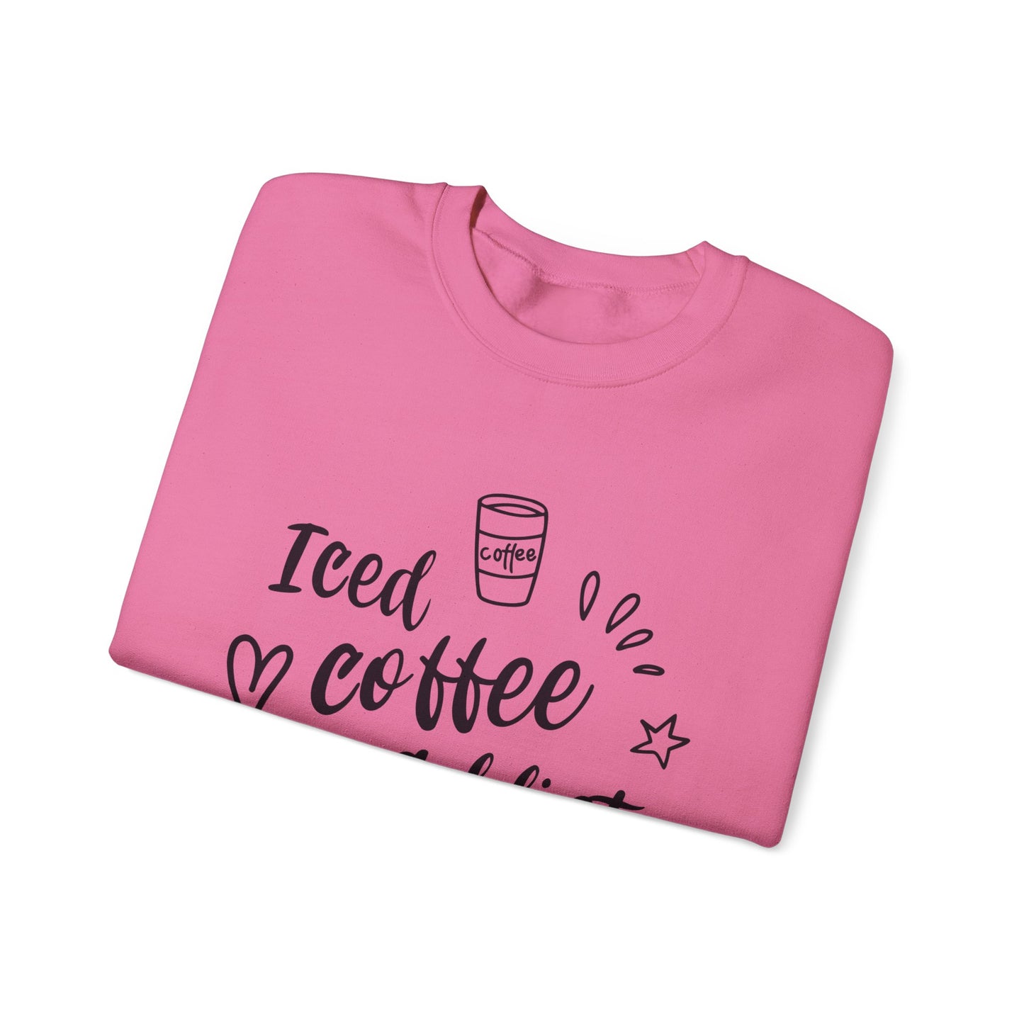 Iced Coffee Addict Heavy Blend Crewneck Sweatshirt