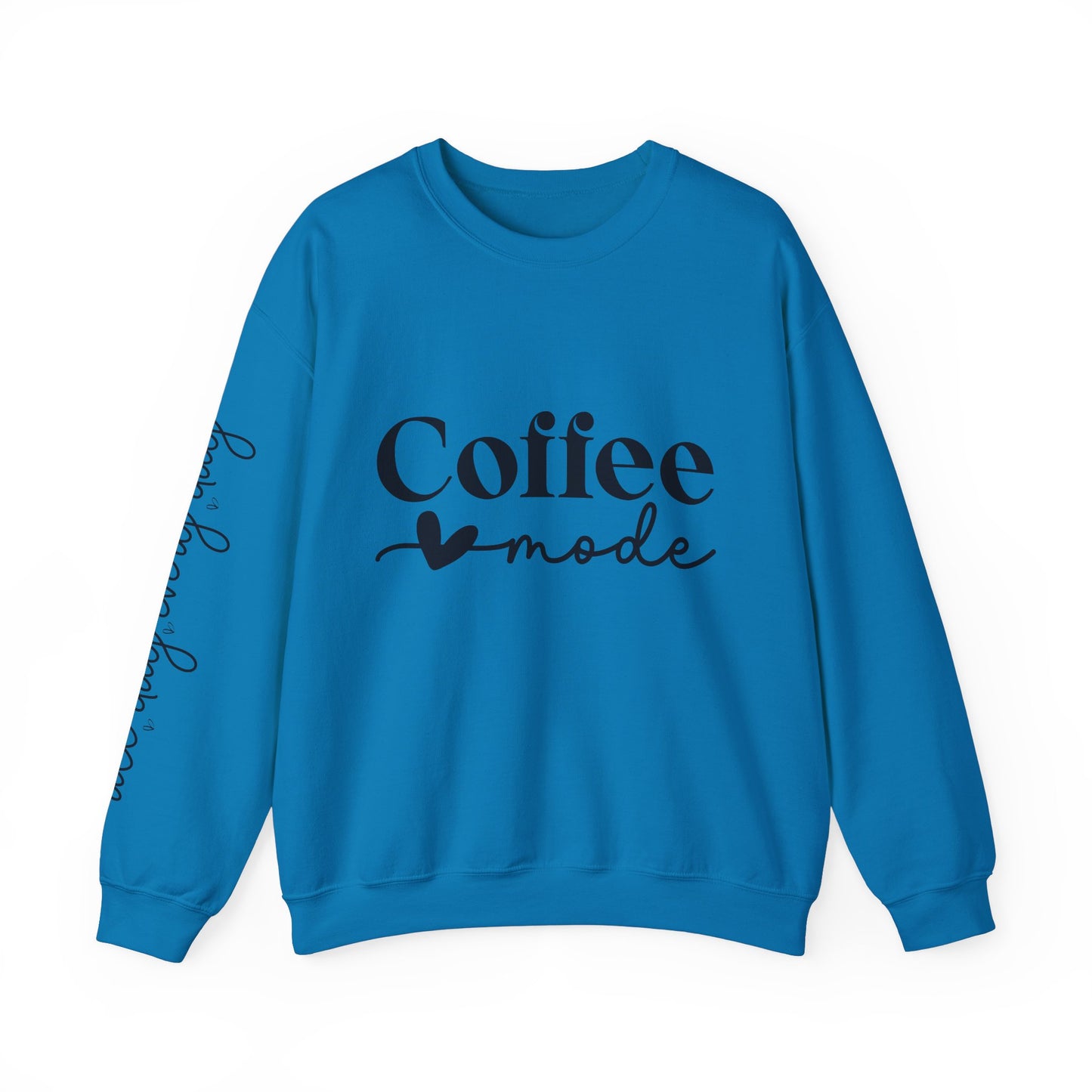 Coffee Mode Heavy Blend Crewneck Sweatshirt