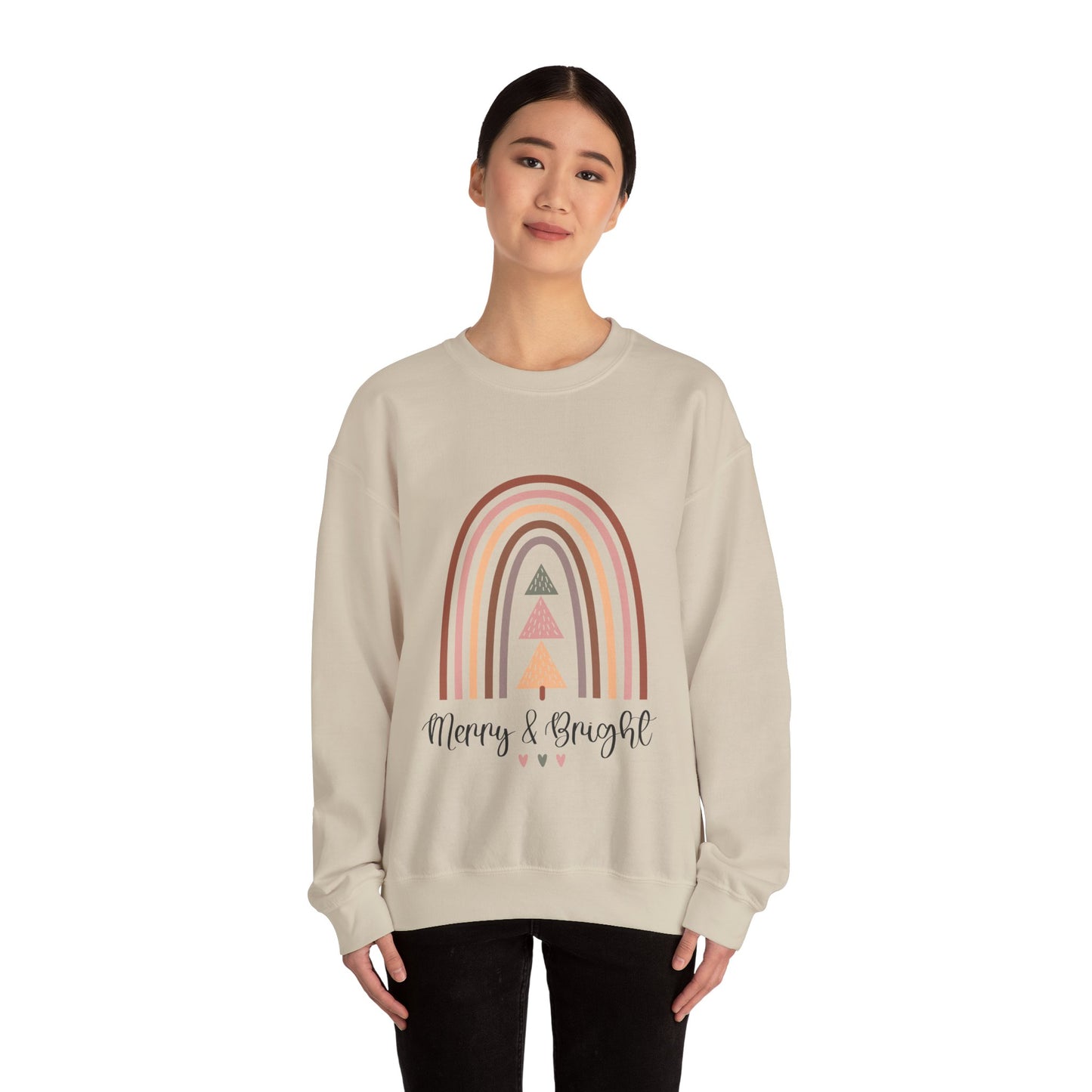 Merry and bright Unisex Sweatshirt