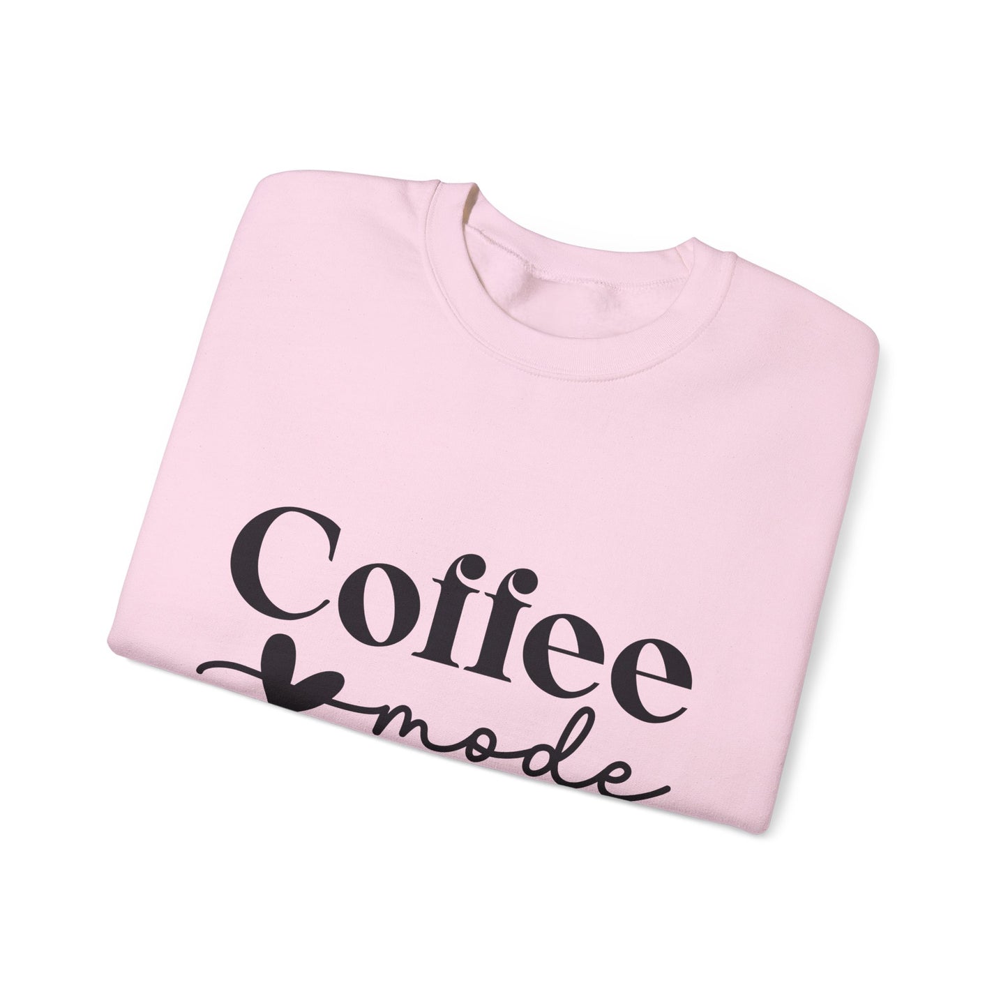 Coffee Mode Heavy Blend Crewneck Sweatshirt