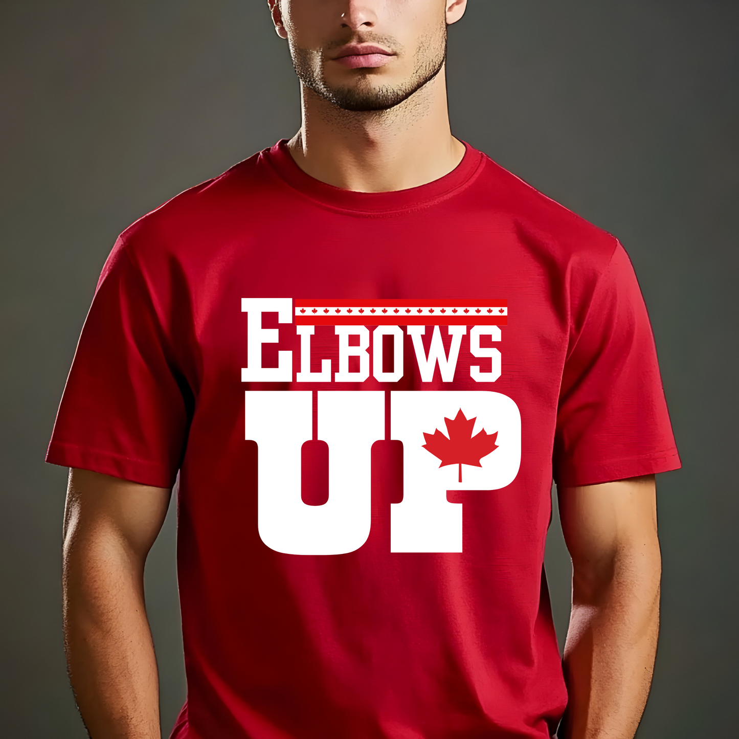 "ELBOWS UP" Apparel Collection: Wear Your Canadian Pride with Strength!