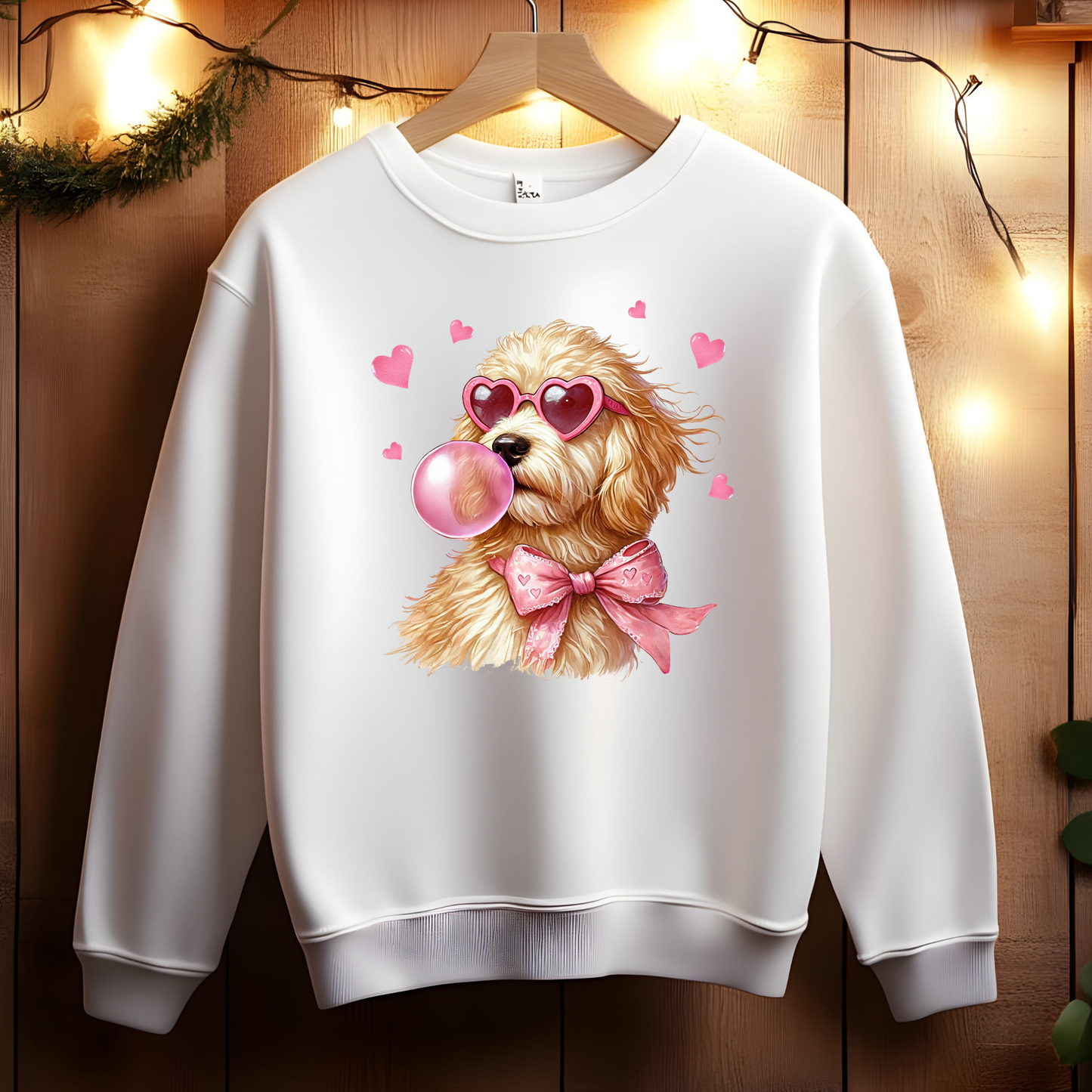 Dogs' lovers - Cute Dog Chewing Gum Sweatshirt