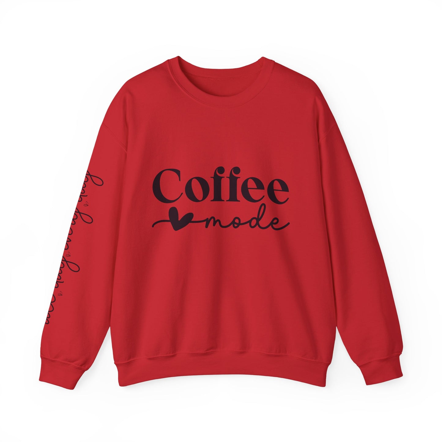 Coffee Mode Heavy Blend Crewneck Sweatshirt